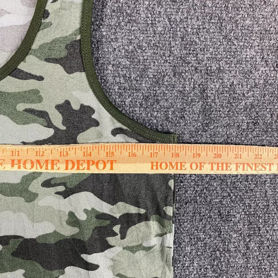 Lucky Brand Lucky Brand Tank Top Women's Large Casual Camouflage Size L / US 10 / IT 46 - 4 Thumbnail