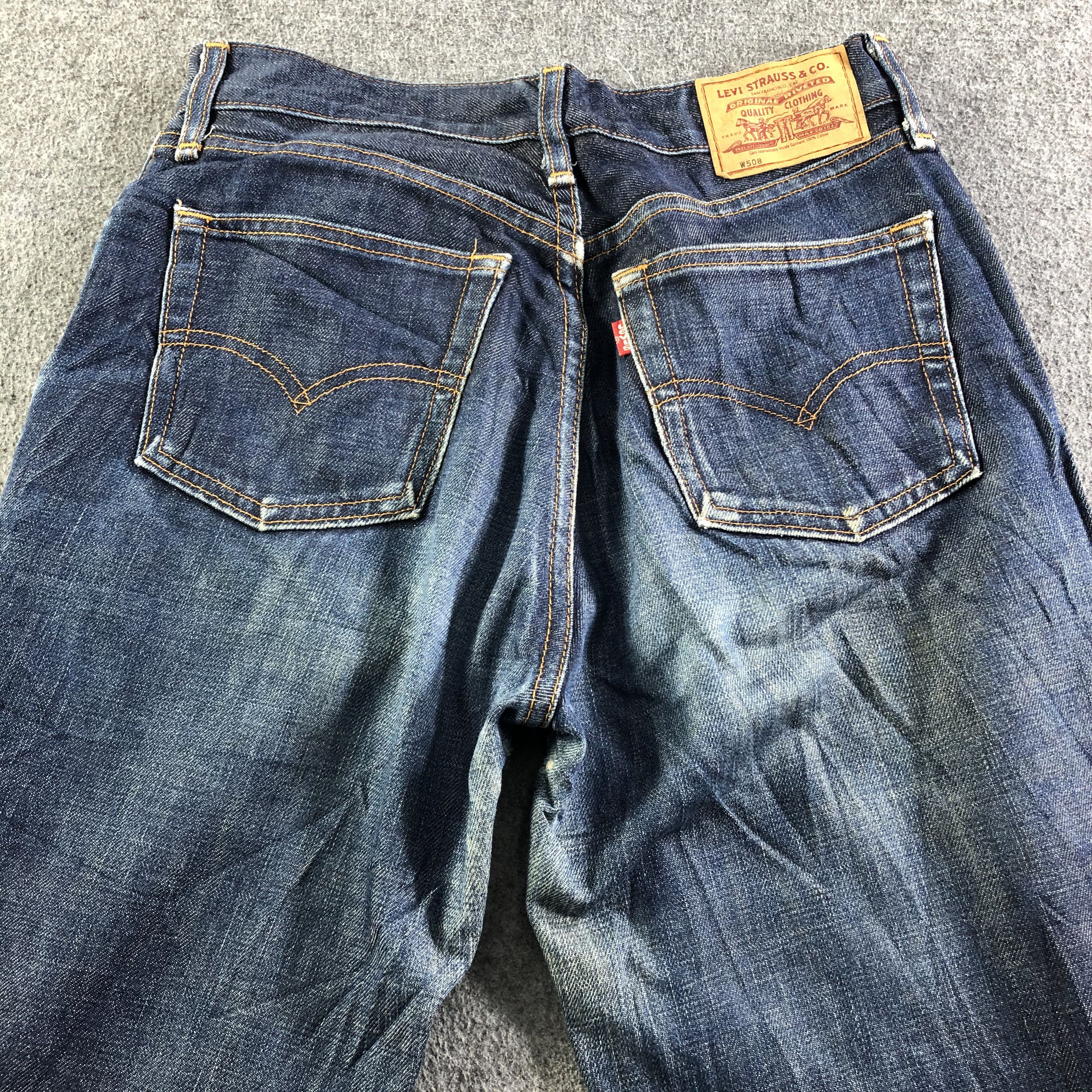 Levi's Vintage 90s Levis 508 Jeans-J3589 Size 29" - 4 Thumbnail