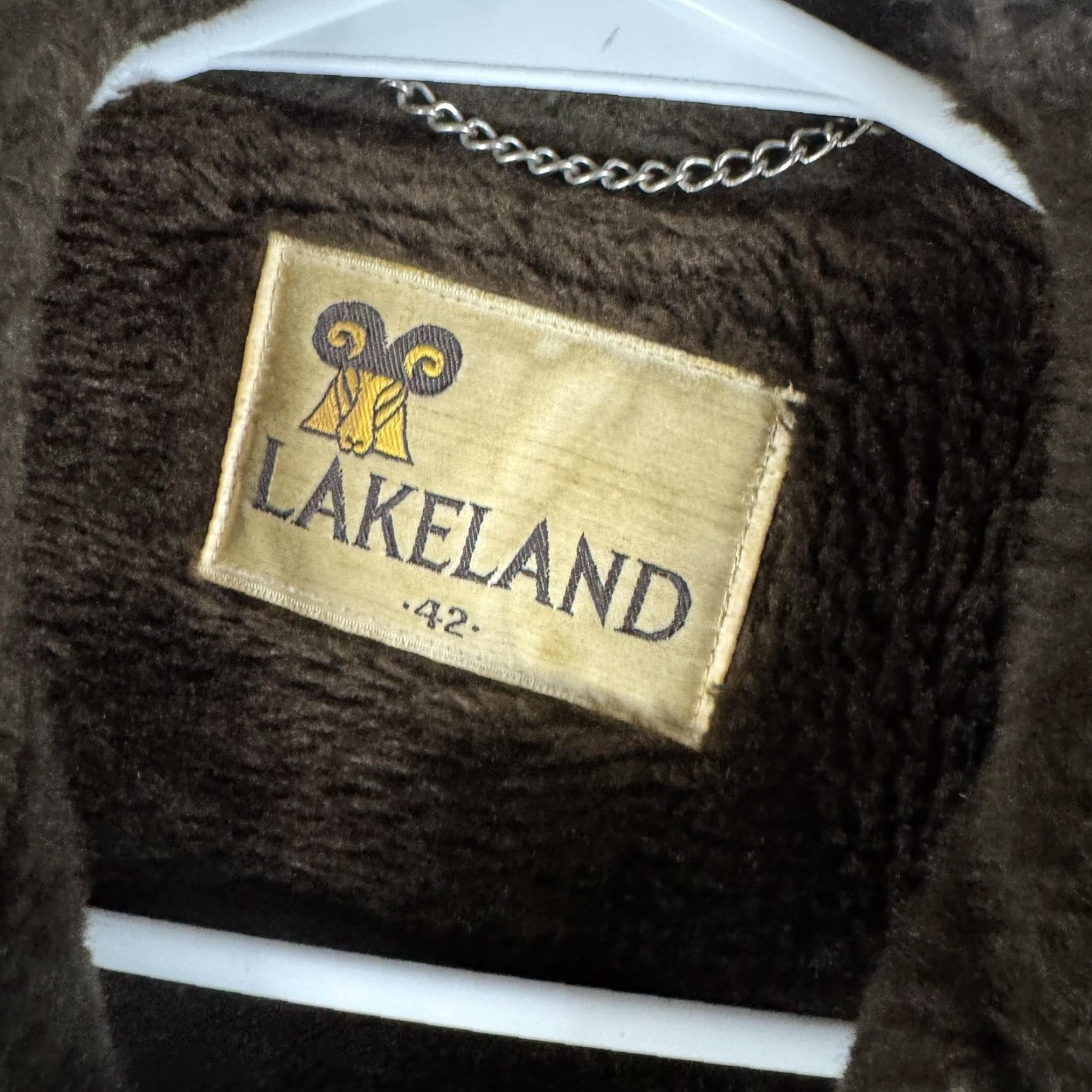 Vintage VINTAGE Lakeland Coat Mens 42 Brown Wool Fur Collar Overcoat Lined Winter Dress Coat Size US XS / EU 42 / 0 - 3 Thumbnail