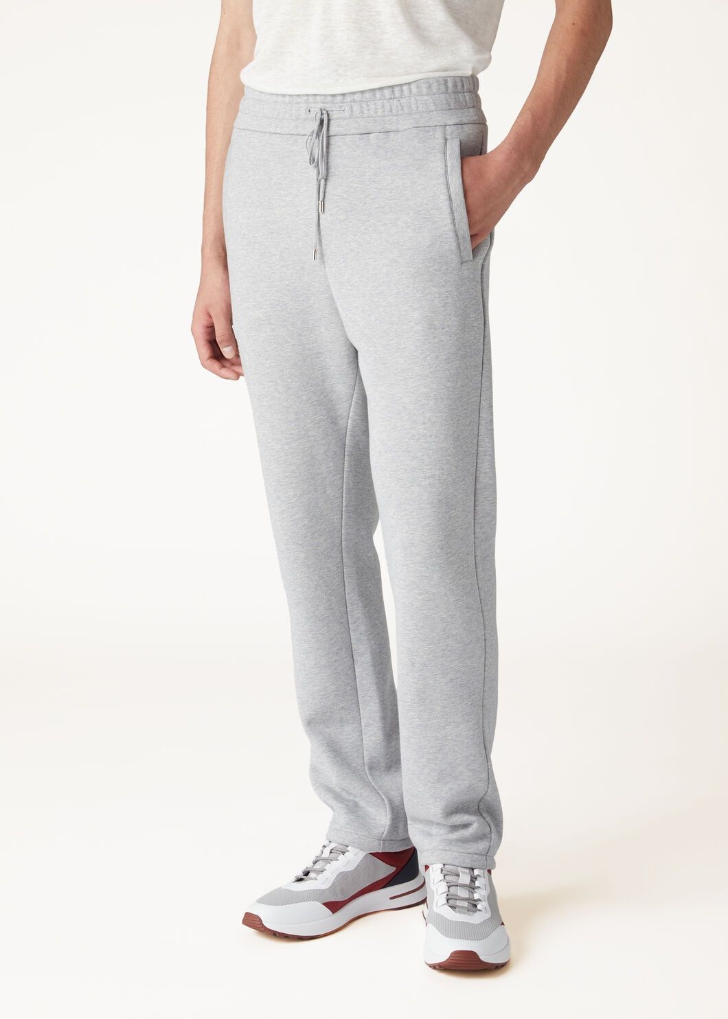 Loro Piana o1w1db10125 FAN7941 Asago Pant in Grey Size US 28 / EU 44 - 4 Thumbnail