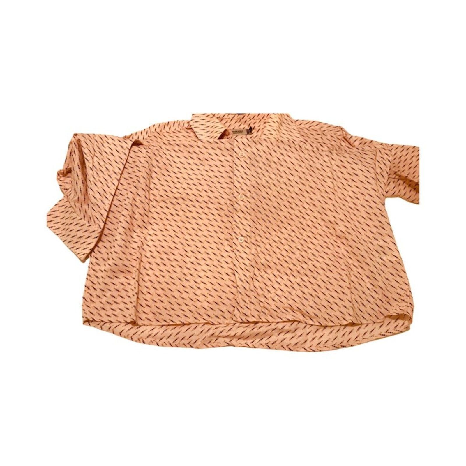 The Unbranded Brand Vintage Maxini Colecione Italy Men`s Shirt Pink Cotton L Size US L / EU 52-54 / 3 - 2 Thumbnail