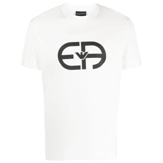 Emporio Armani EMPORIO ARMANI Men T-Shirts 1JUVZ 8N1TF6 0101 WHITE Size US XXL / EU 58 / 5 - 1 Thumbnail