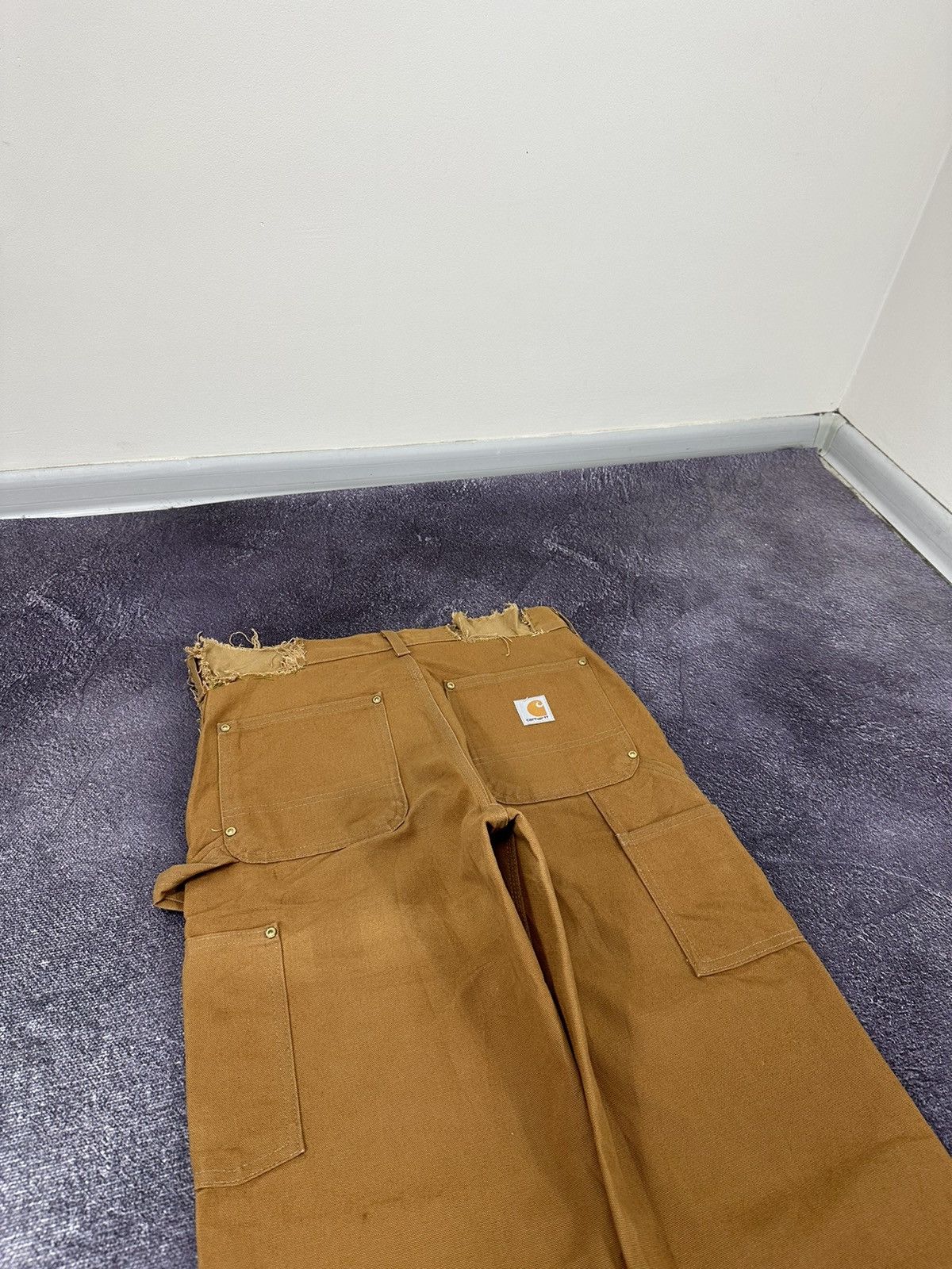 Carhartt Vintage 90s Carhartt Double Knee USA Distressed Work Pants Size US 30 / EU 46 - 11 Thumbnail