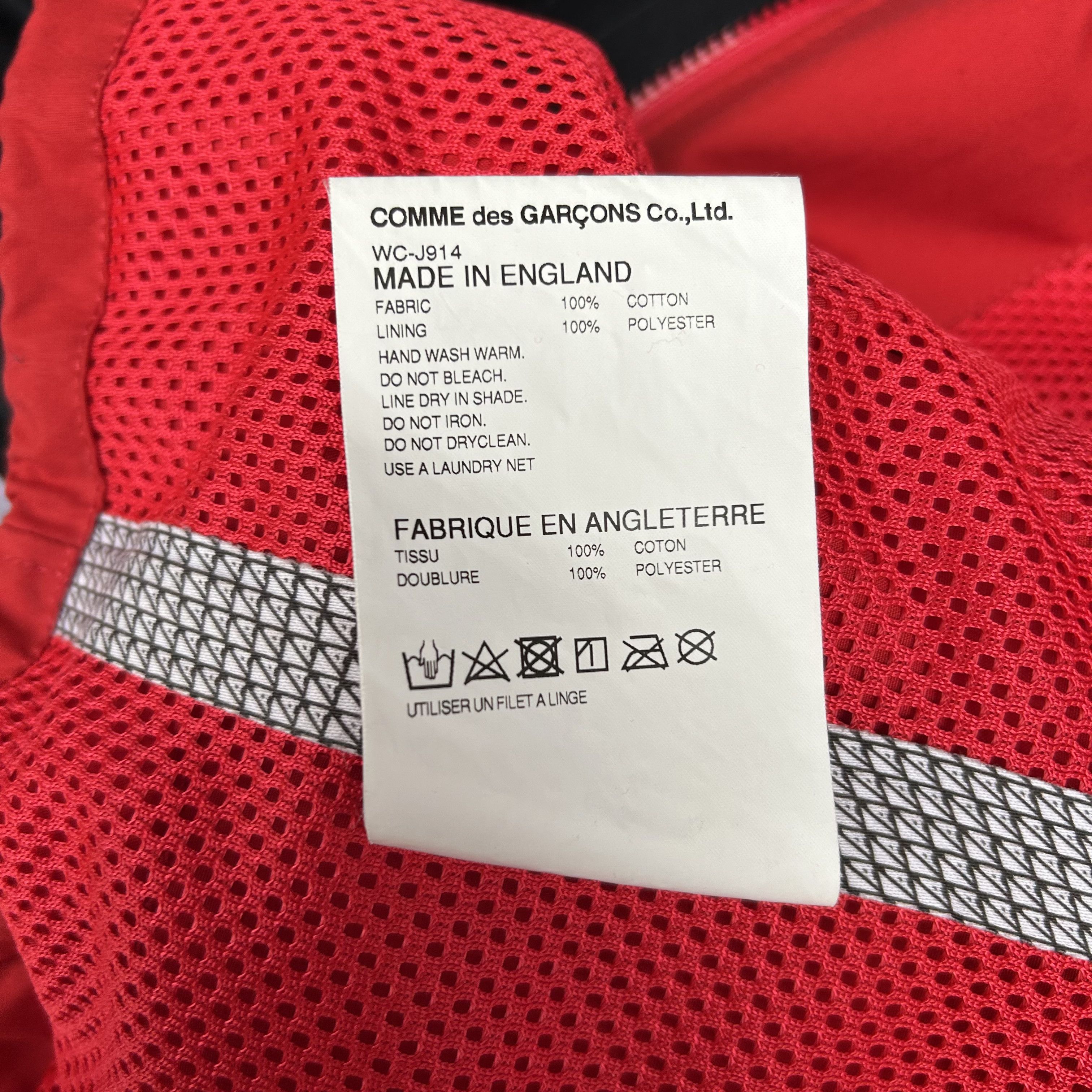 ArkAir × Junya Watanabe Comme des Garcons Junya Watanabe X ArkAir Red Parka S/S19 Size US S / EU 44-46 / 1 - 12 Thumbnail