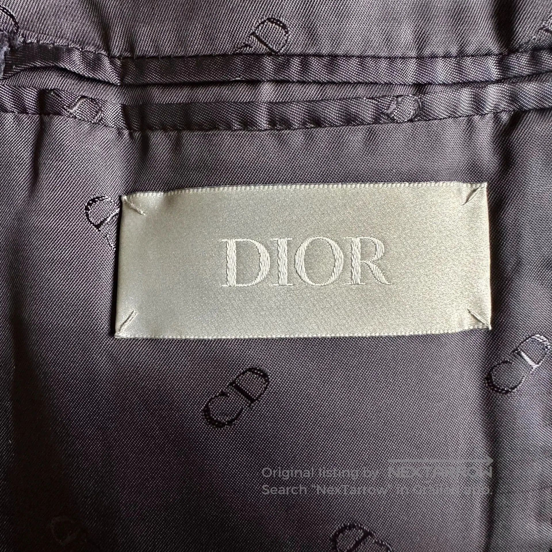 Dior dior men mist blue satin suit jacket. Size US M / EU 48-50 / 2 - 4 Thumbnail