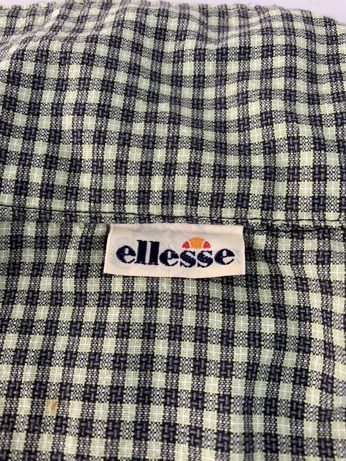 Ellesse 90s Hype Ellesse Checkered Jacket Full Zip Double Pocket Size US XL / EU 56 / 4 - 7 Thumbnail
