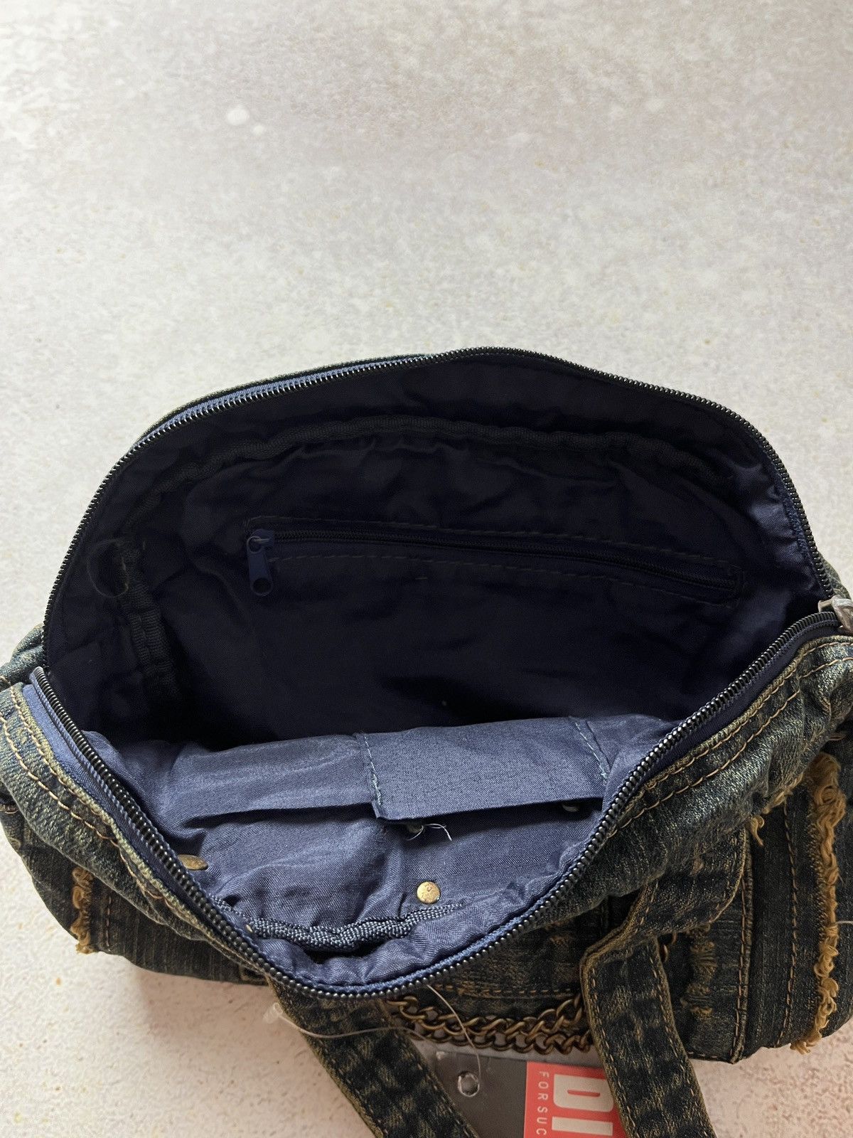 Diesel NEW WITH TAGS Vintage Diesel Shoulder Bag Y2K Spare Parts Size ONE SIZE - 5 Thumbnail