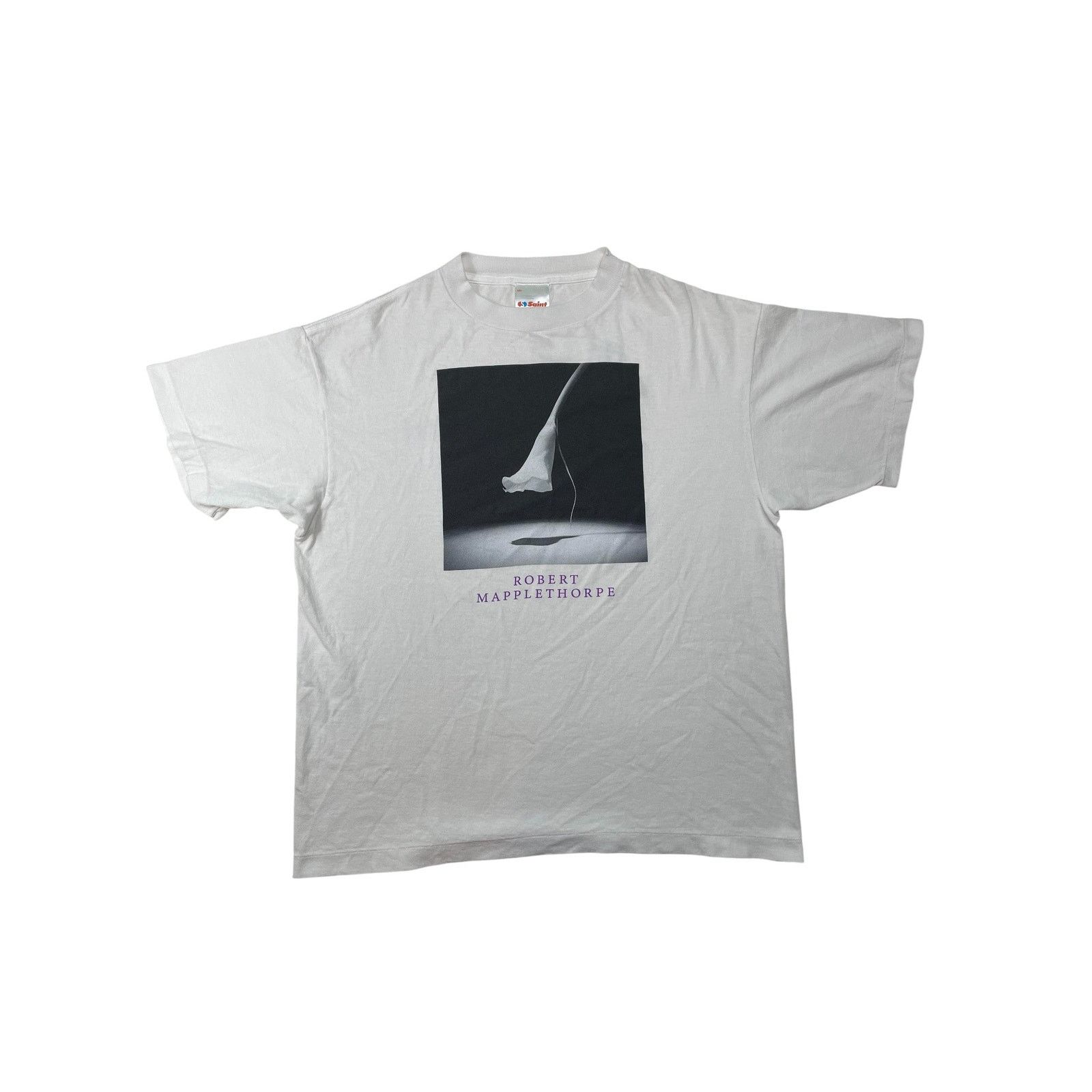 Saint Michael Saint Michael White Calla Lily Tee Size US M / EU 48-50 / 2 - 1 Thumbnail