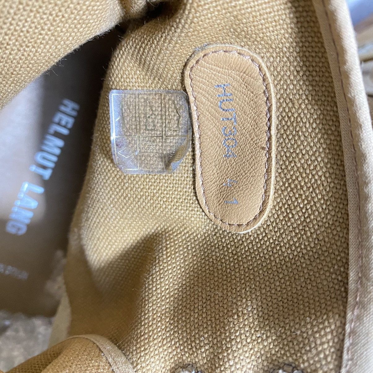 Helmut Lang HELMUT LANG DUCK CANVAS HIGH TOP SNEAKERS Size US 8 / EU 41 - 5 Thumbnail