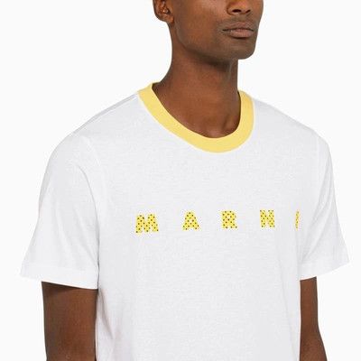 Marni o1w1db10824 T-Shirt in White Size US L / EU 52-54 / 3 - 4 Thumbnail