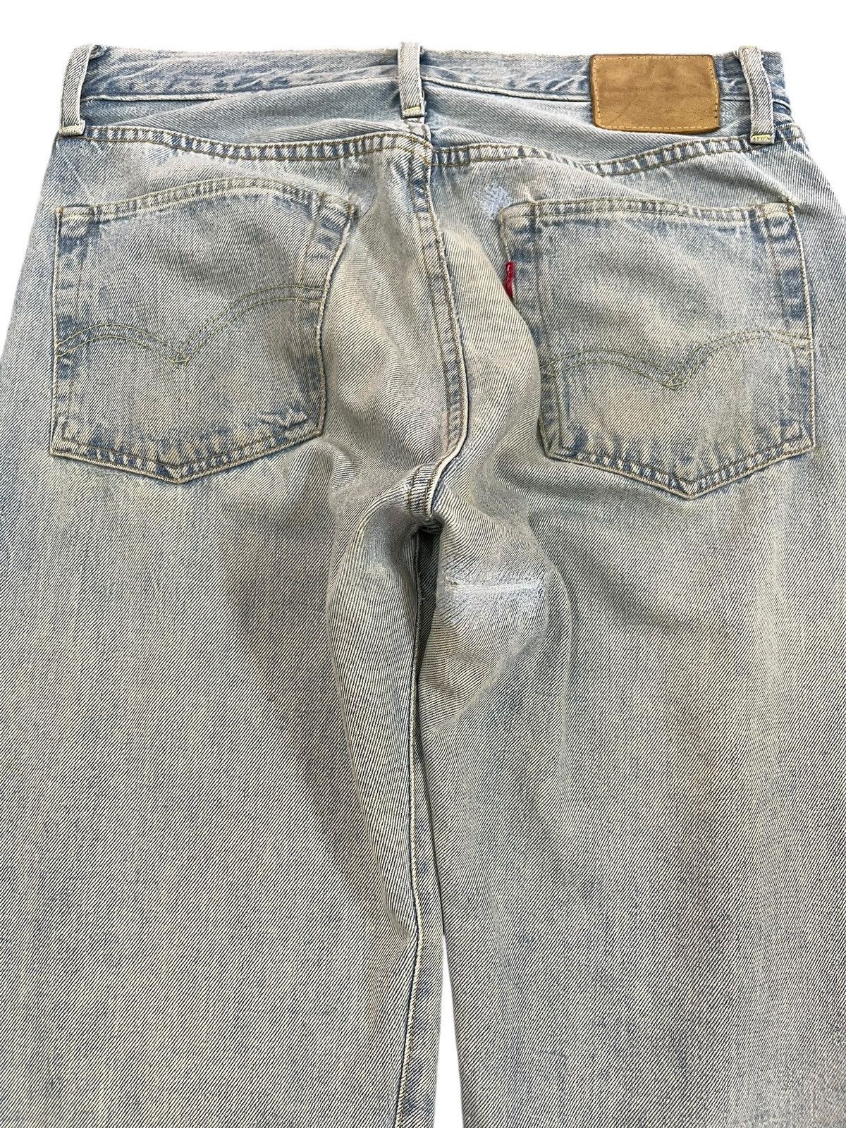 Levi's × Levi's Vintage Clothing 00’s Levi’s Selvedge Faded Denim Size US 31 - 7 Thumbnail
