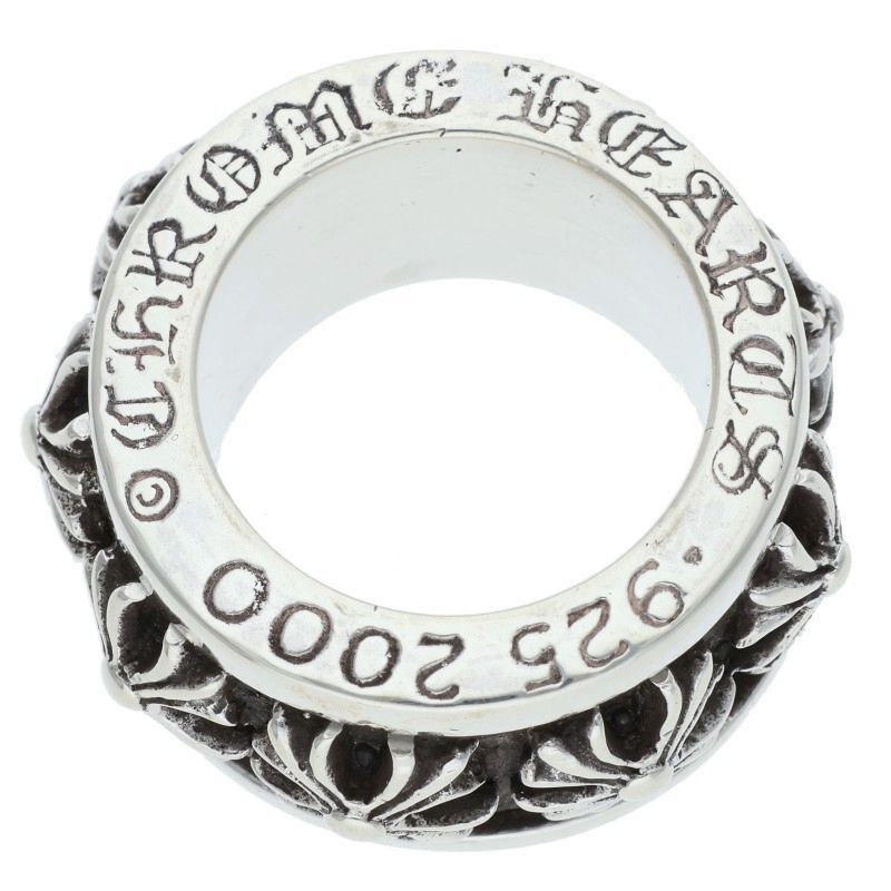 Chrome Hearts Chrome Hearts Spinner Ring Silver CH X Size ONE SIZE - 5 Thumbnail