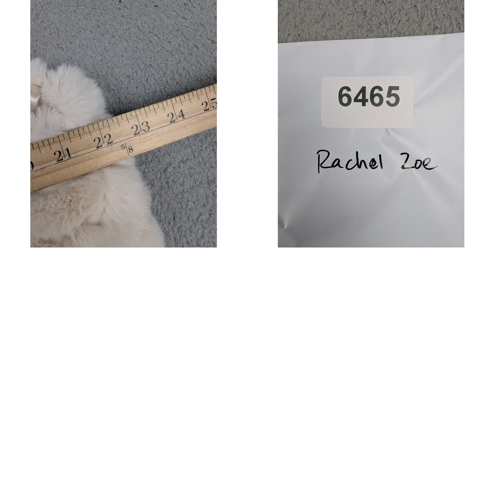 Rachel Zoe VINTAGE Rachel Zoe Vest Womens Large White Faux Fur Lined Open Front Sleeveless Plush Size L / US 10 / IT 46 - 8 Thumbnail