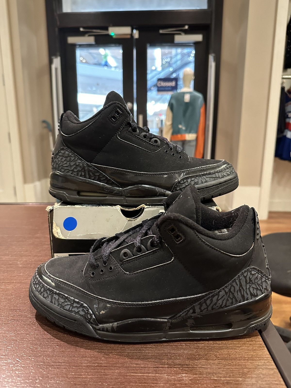 Nike Vintage Air Jordan 3 black cat | Grailed