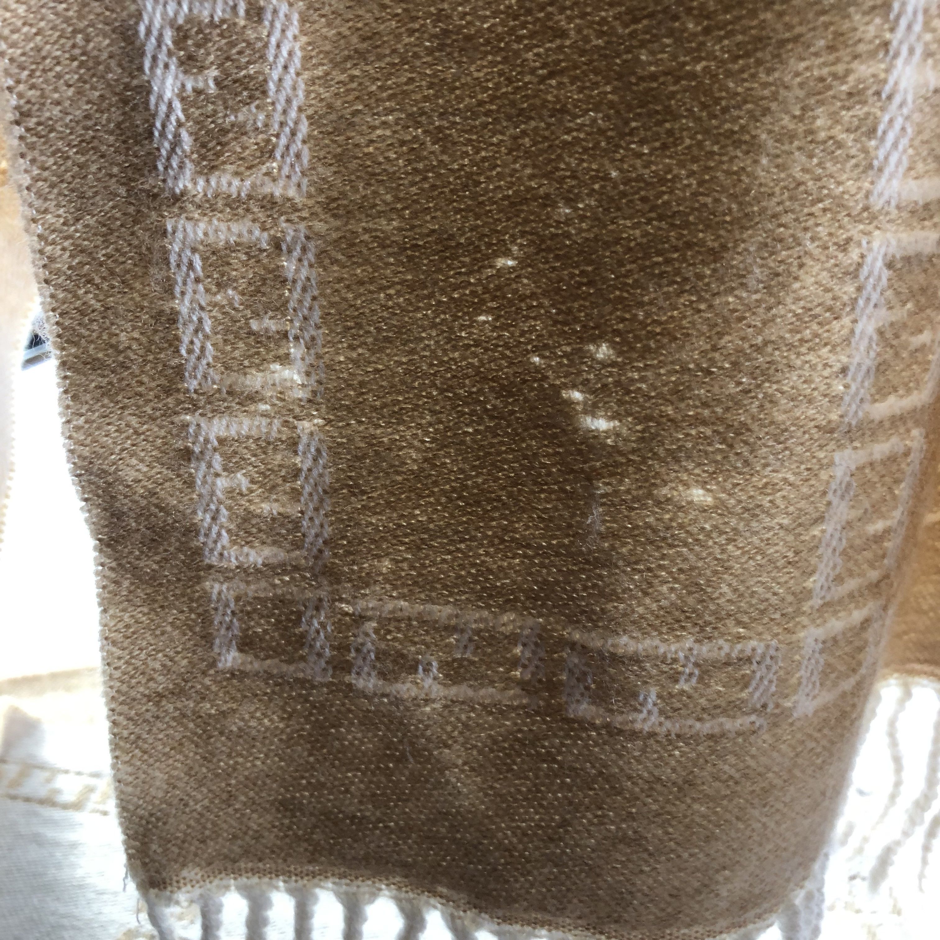 Fendi Fendi FF Monogram Wool Scarf Muffler V1657 Size ONE SIZE - 14 Thumbnail