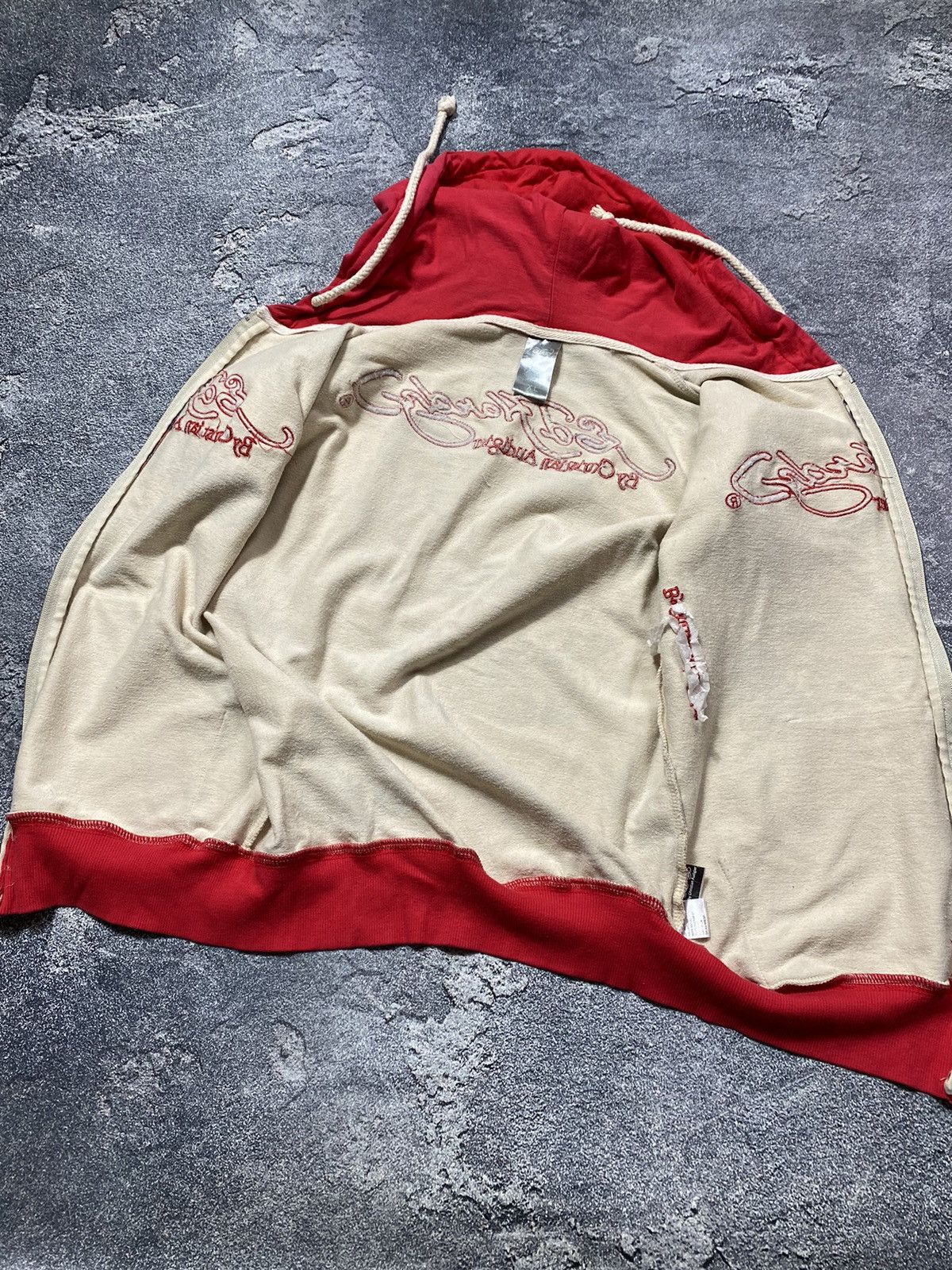 Christian Audigier × Ed Hardy Vintage ED HARDY by Christian Audigier shirt hoodie Size L / US 10 / IT 46 - 14 Thumbnail