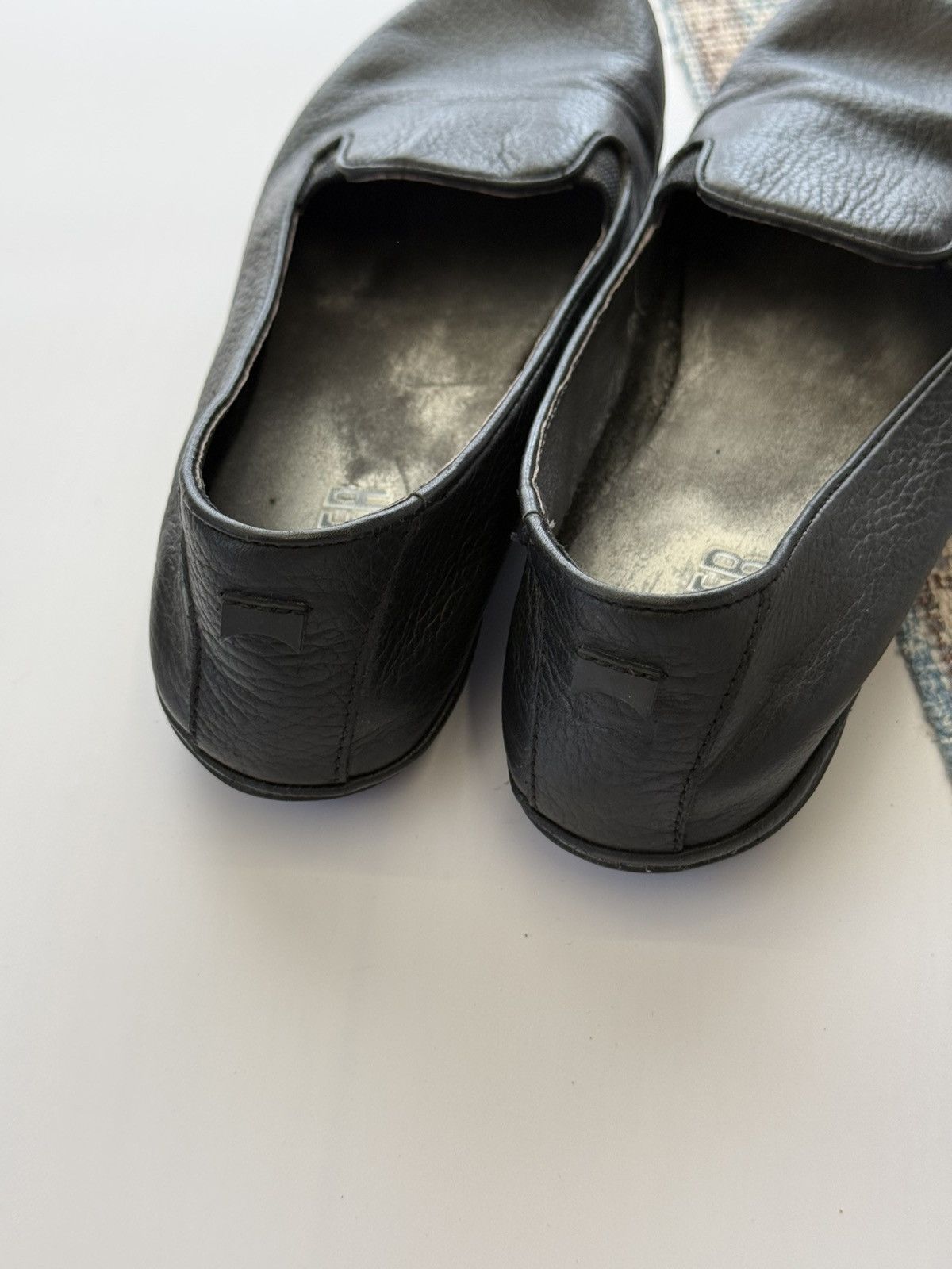Camper Camper Avant Garde Black Leather Flag Ballet Size 40 Size US 10 / IT 40 - 5 Thumbnail