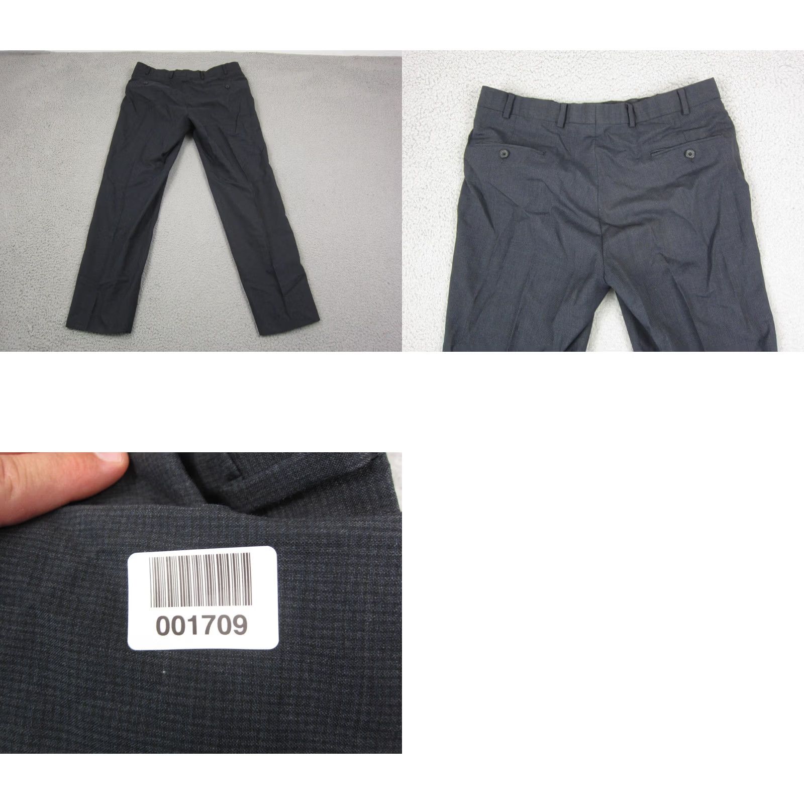 Brooks Brothers Brooks Brothers Pants Mens W36 L30 Black 346 Madison Fit 100% Wool Dress Formal Size US 36 / EU 52 - 10 Thumbnail