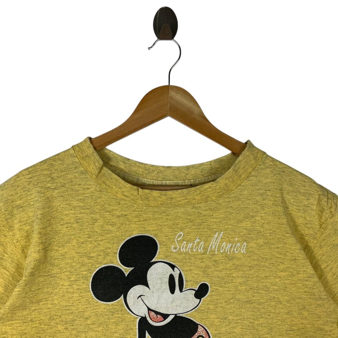 Disney Vintage distessed MICKEY MOUSE big printed disney tee Size US M / EU 48-50 / 2 - 2 Thumbnail