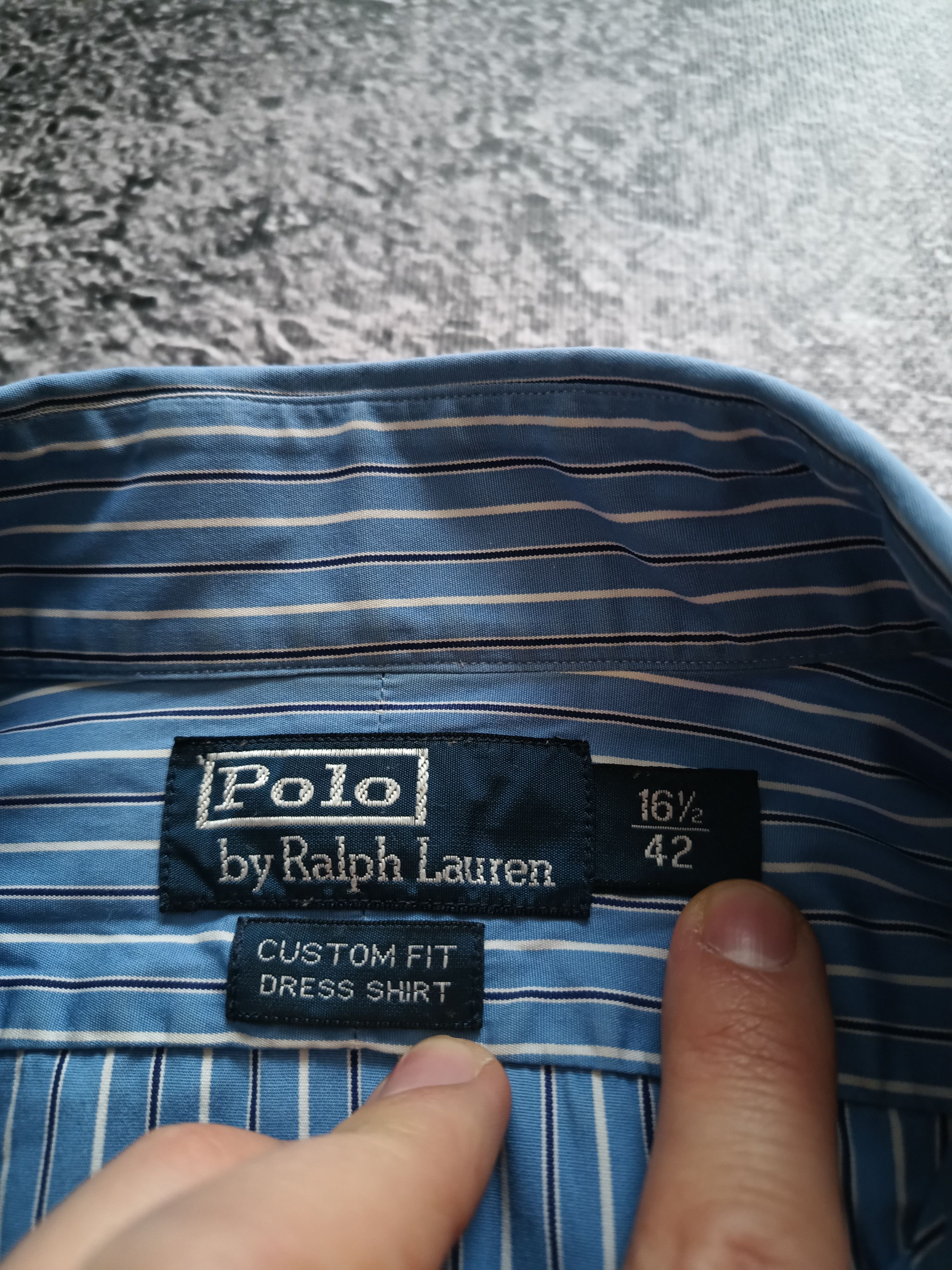 Polo Ralph Lauren × Ralph Lauren Ralph Lauren Casual Striped Shirt Size US XL / EU 56 / 4 - 5 Thumbnail