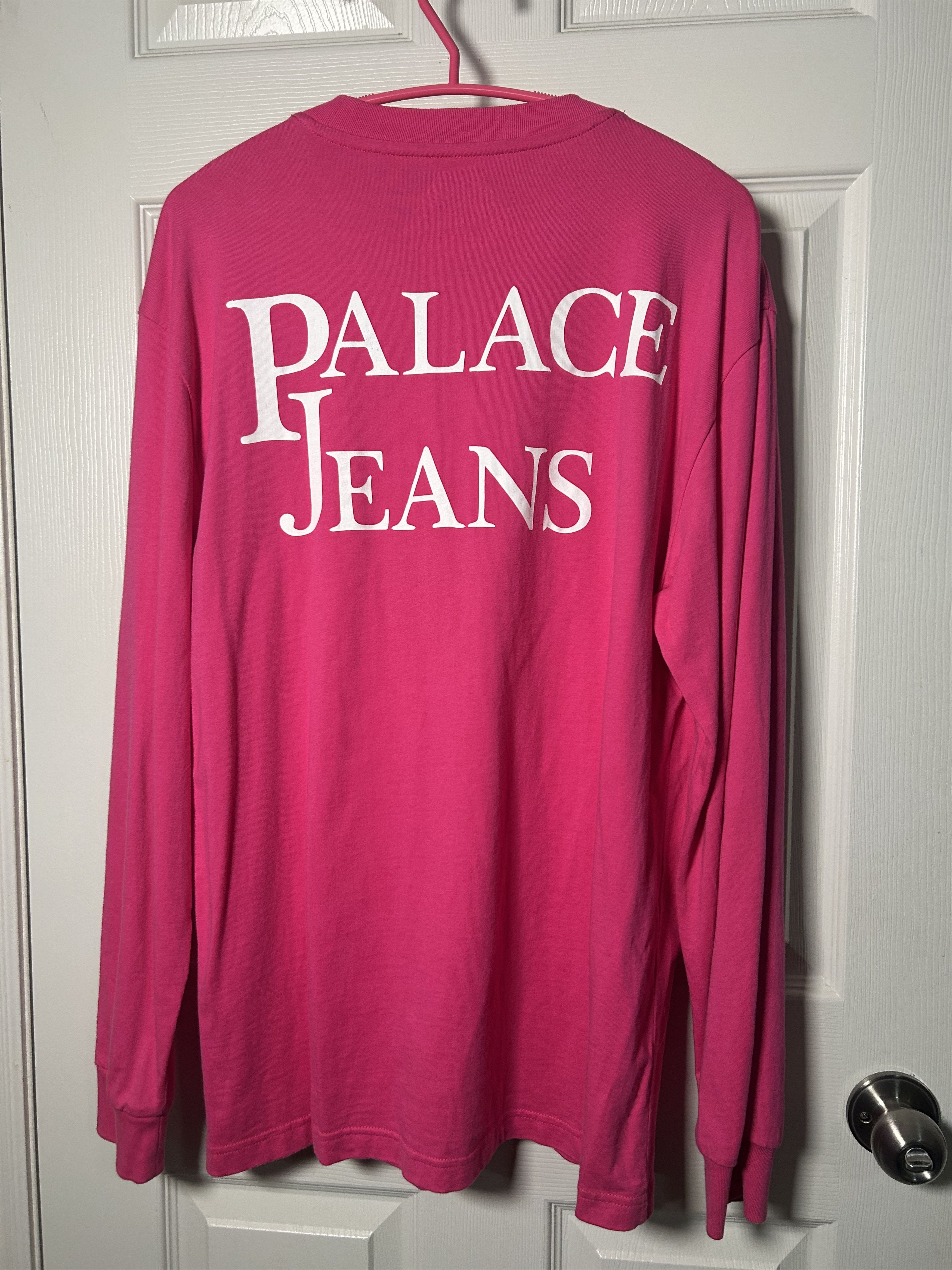 Palace Palace Pink Longsleeve T-shirt Size US L / EU 52-54 / 3 - 1 Thumbnail