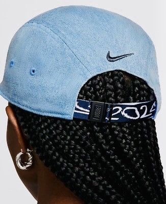 Nike Nike USA FlyNike Dri-FIT Denim Fz6304 493 Unisex Strapback Size ONE SIZE - 15 Thumbnail