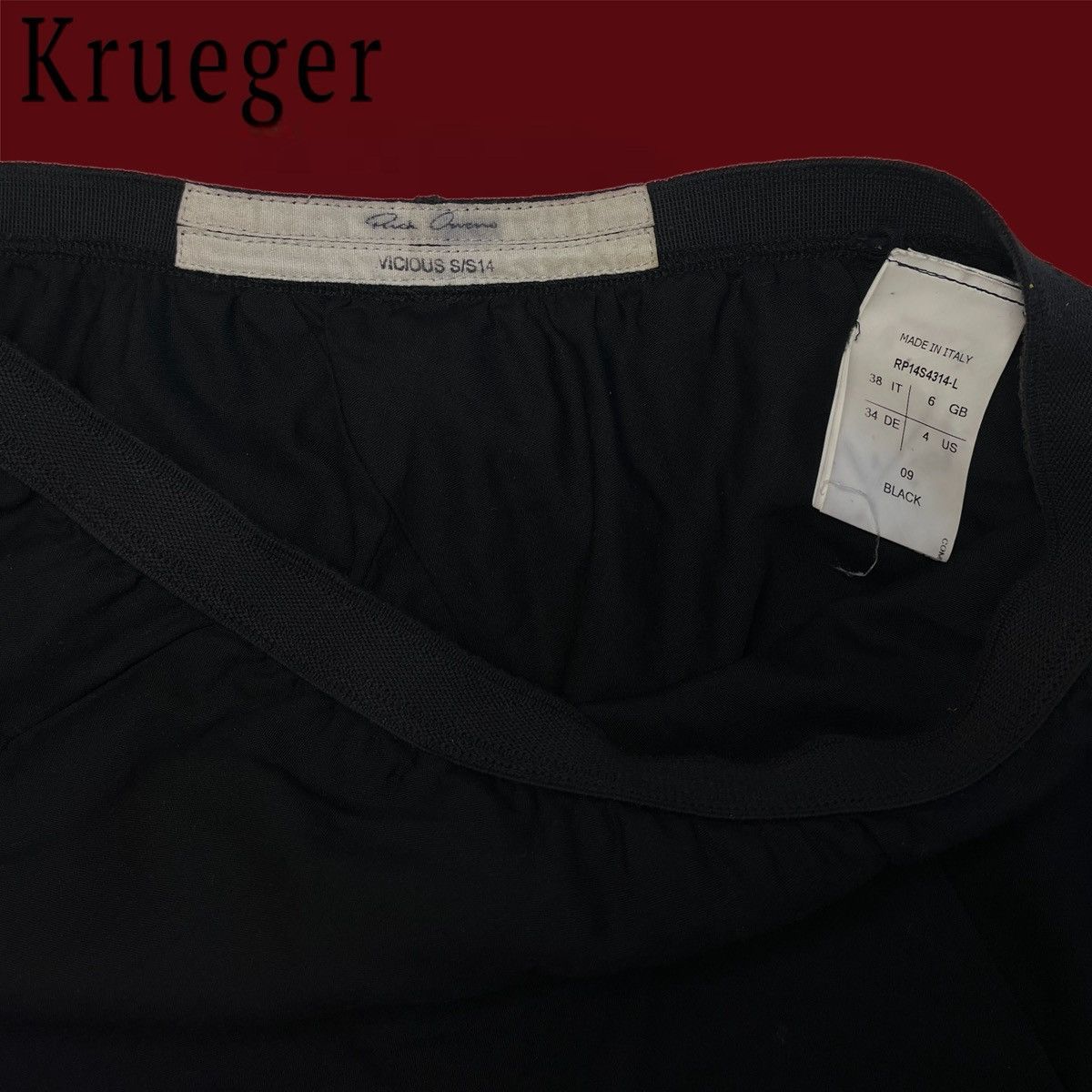 Rick Owens Rick Owens Two Layer Skirt-Shorts SS14 Size 26" / US 2 / IT 38 - 3 Thumbnail