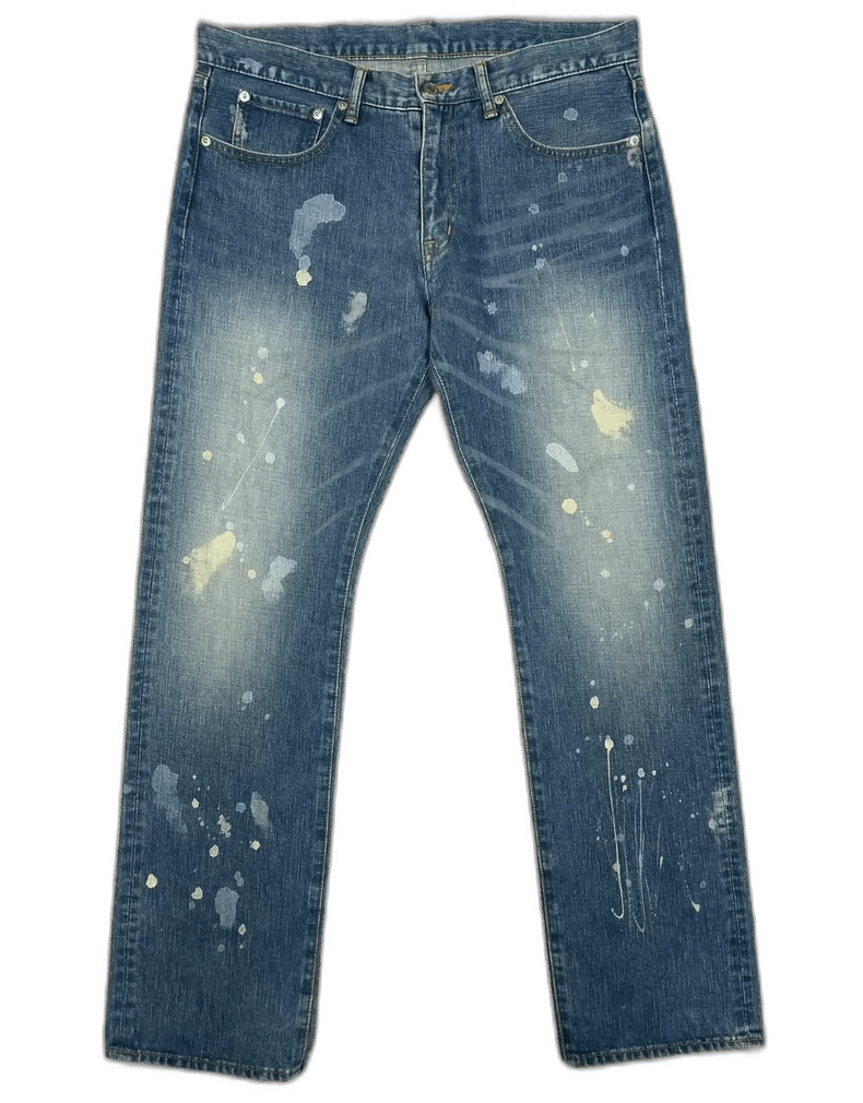 Visvim VISVIM FLUXUS Distressed Denim Pants Size W36 x L32 | Grailed 