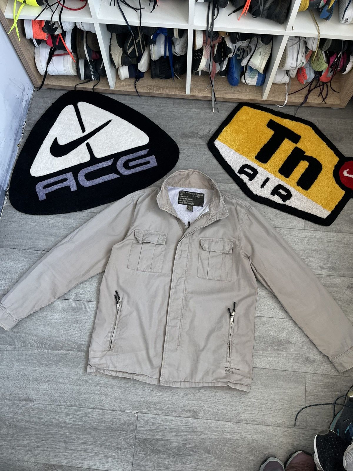 Stussy × Vintage Vintage STUSSY Jacket Mini Logo Full Zip BN