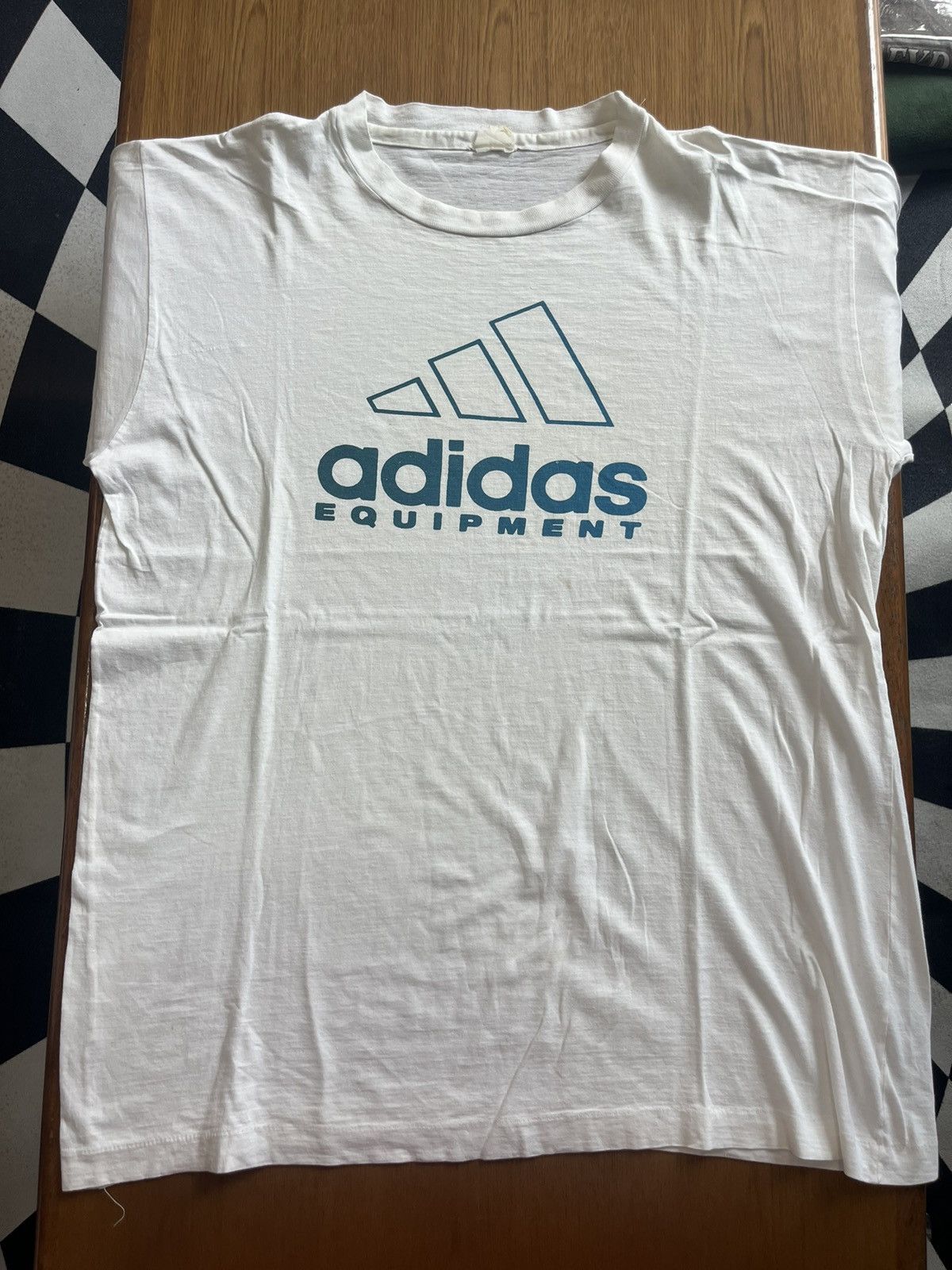 Adidas Vintage adidas EQUIPMENT 90’s Tshirt Size US XL / EU 56 / 4 - 3 Thumbnail