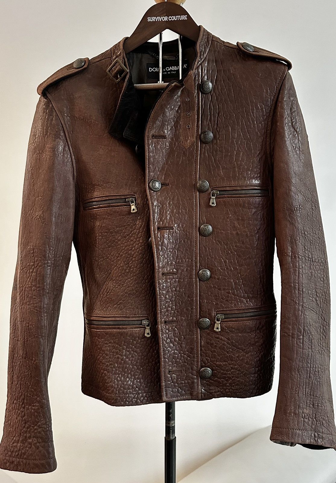ジャケット・アウター archive DOLCE&GABBANA military jacket Archive Rare 1994 Dolce Gabbana Military Bomber Utility