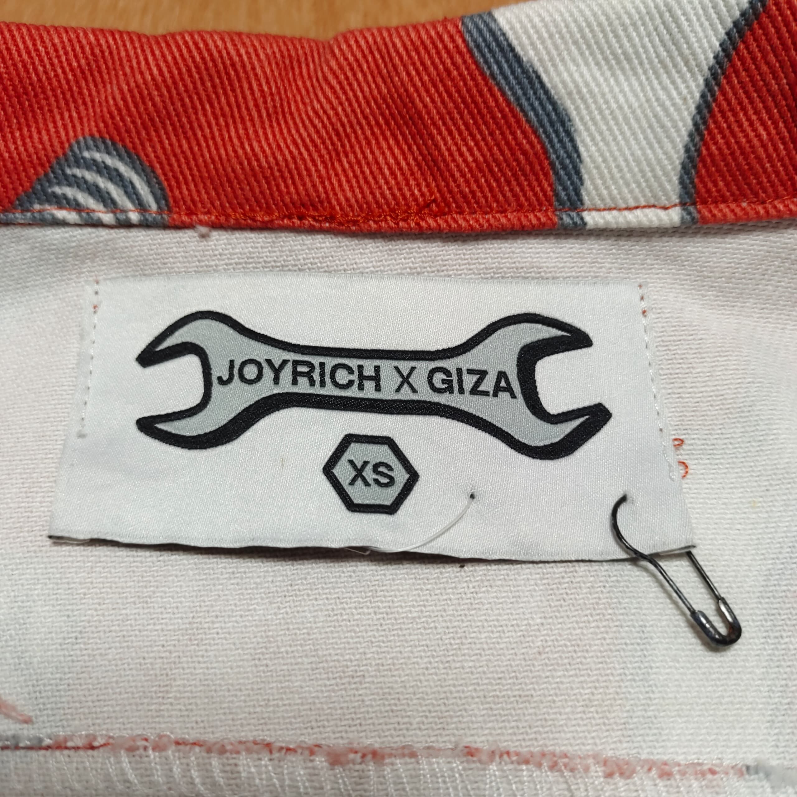 Joyrich JOYRICH X GIZA TRUCKER DENIM XS ORANGE JACKET Size XS / US 0-2 / IT 36-38 - 9 Thumbnail