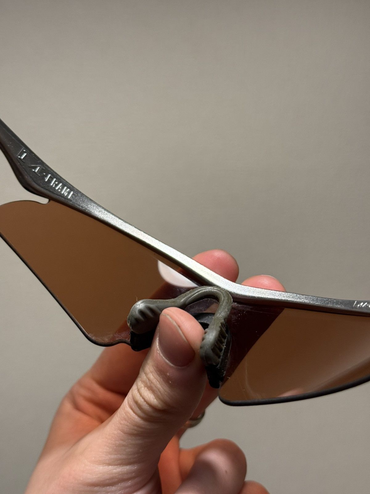 Oakley OAKLEY M FRAME FMJ SILVER SUNGLASSES Size ONE SIZE - 4 Thumbnail