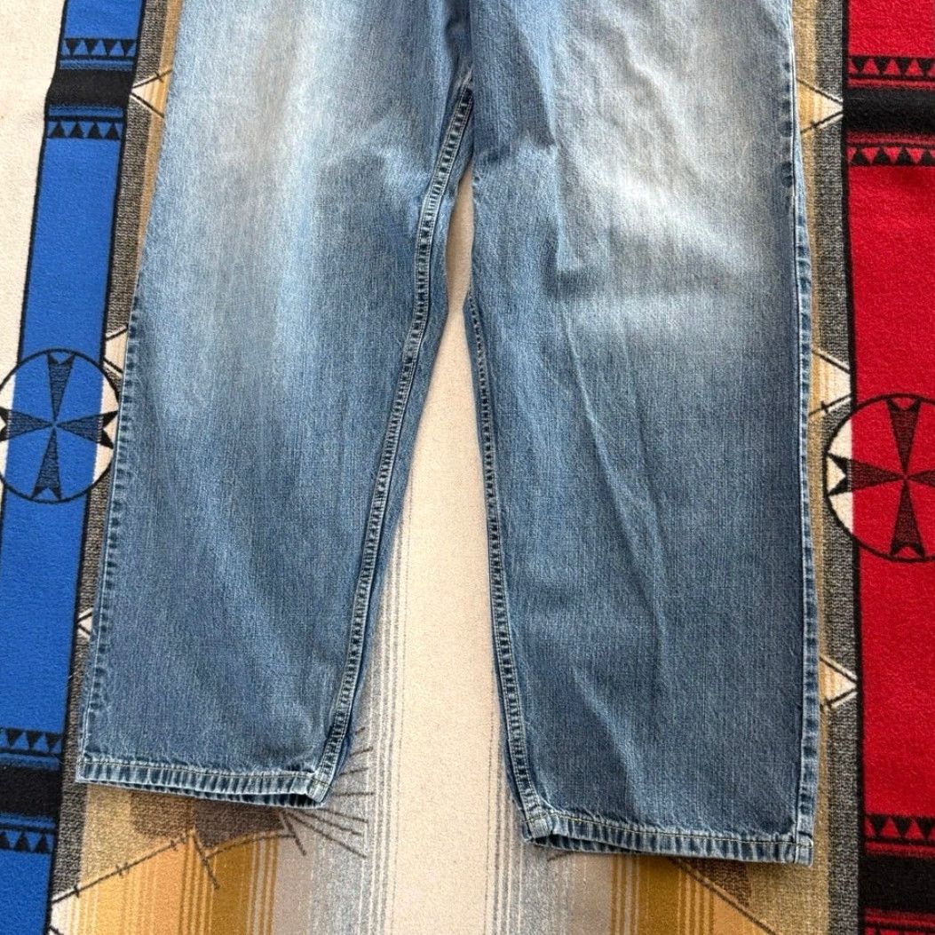 Levi's VINTAGE Levi’s Silvertab Baggy Denim Jeans 36x30 Wide-Leg Blue Men N/A Mens Grunge Skater Y2K Size US 36 / EU 52 - 5 Thumbnail