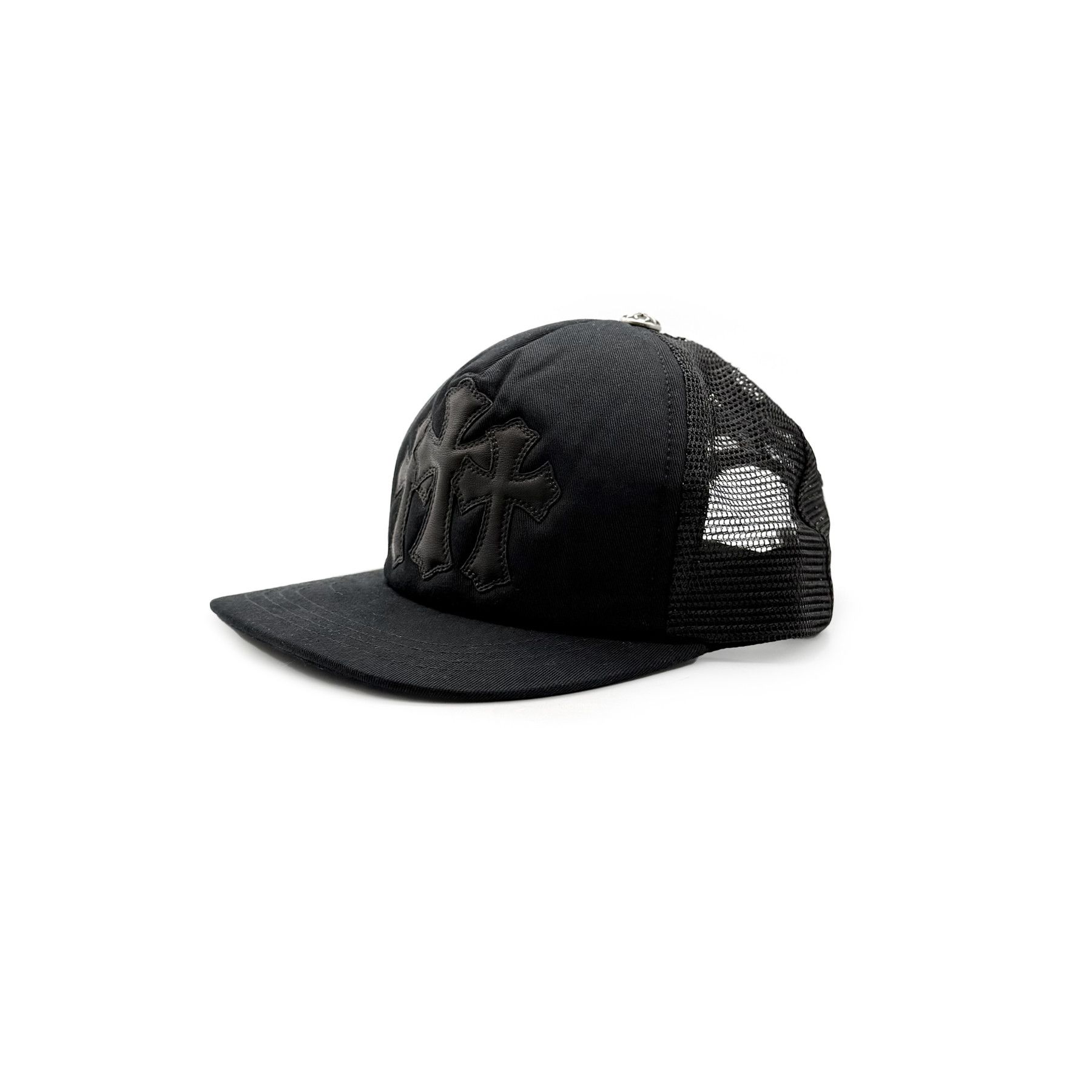 Chrome Hearts Chrome Hearts Black Patch Triple Cross Baseball Cap Size ONE SIZE - 2 Thumbnail