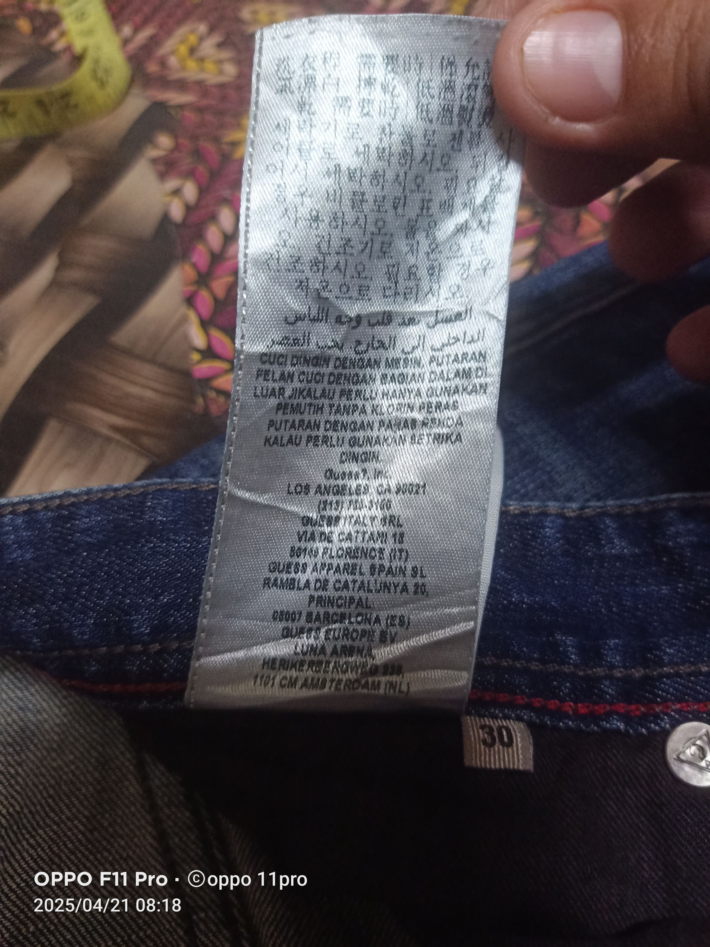 Guess × If Six Was Nine × Le Grande Bleu (L.G.B.) Guess Falcon Regular Boot Cut Denim Size US 31 - 7 Thumbnail