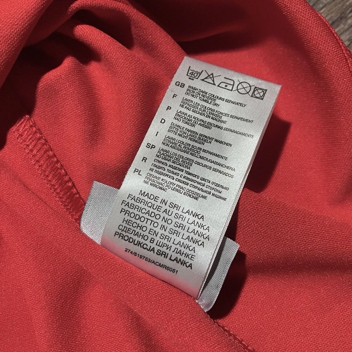 Reebok Vintage Reebok WALES Rugby Union 2007/08 Home Jersey Shirt Size US M / EU 48-50 / 2 - 8 Thumbnail