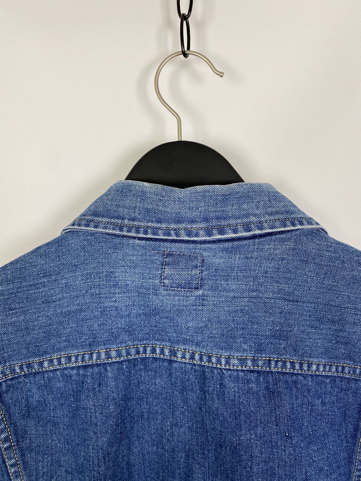 Lee 1970s Vintage Lee Riders Sanforized Washed Boxy Denim Jacket Size US M / EU 48-50 / 2 - 12 Thumbnail
