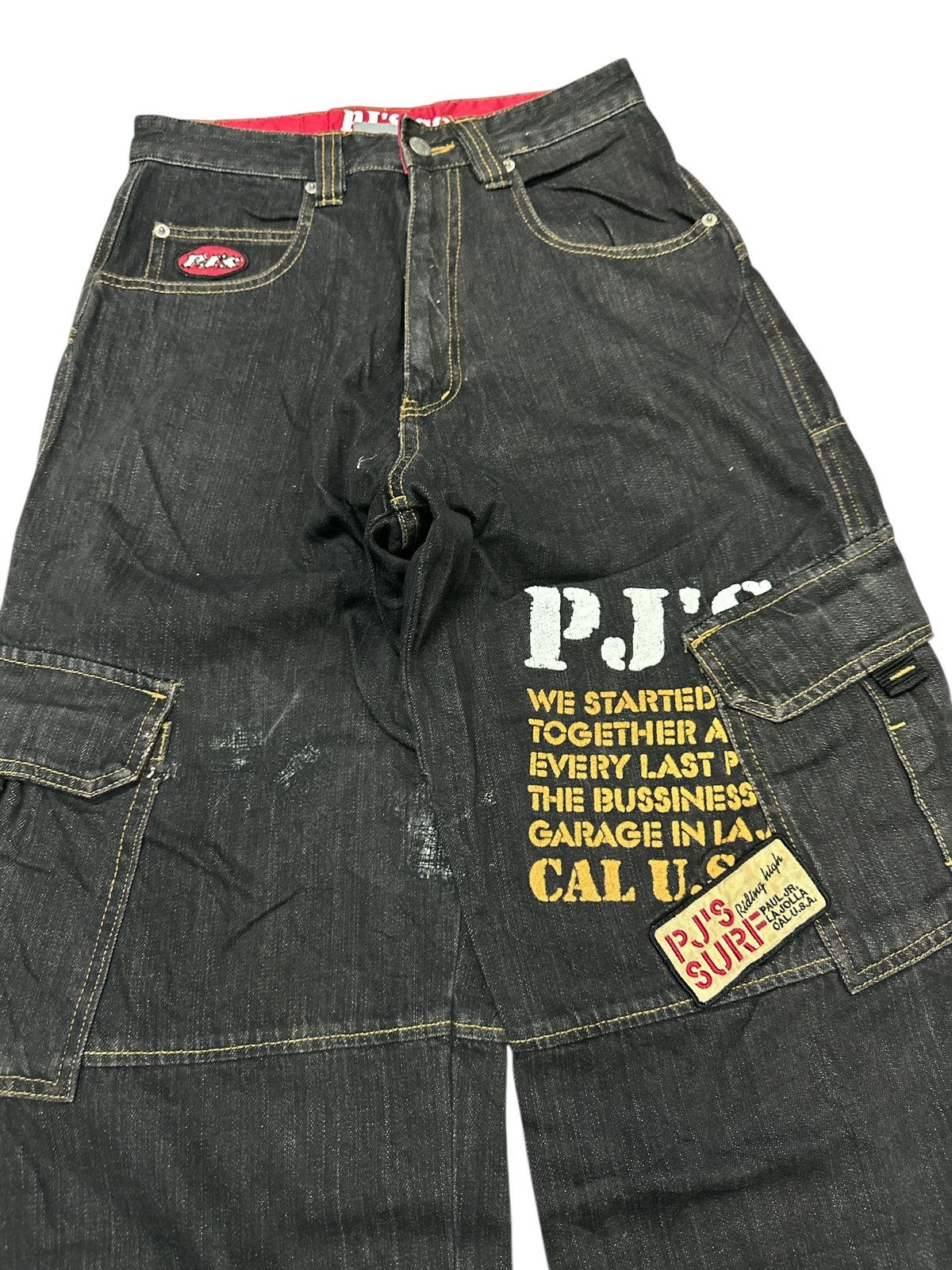 JNCO Pj Surf Baggy Multipocket . Size US 27 - 4 Thumbnail