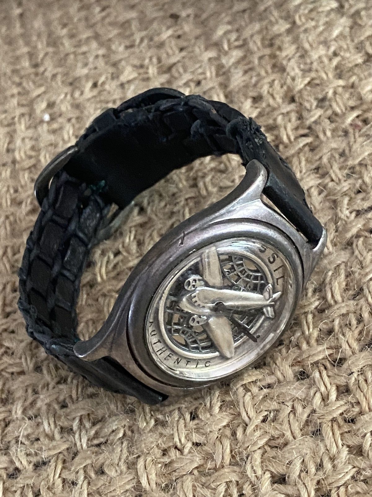 Fossil VINTAGE WOMAN’S AUTHENTIC FOSSIL AIRPLANE WATCH Size ONE SIZE - 14 Thumbnail