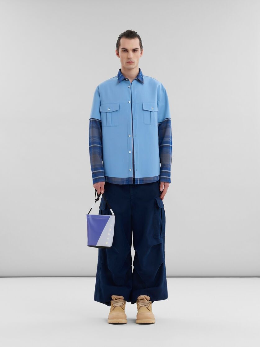 Marni o1f1d3z0825 Size: OS / Tribeca Crossbody Bag in Blue/Purple Size ONE SIZE - 2 Thumbnail