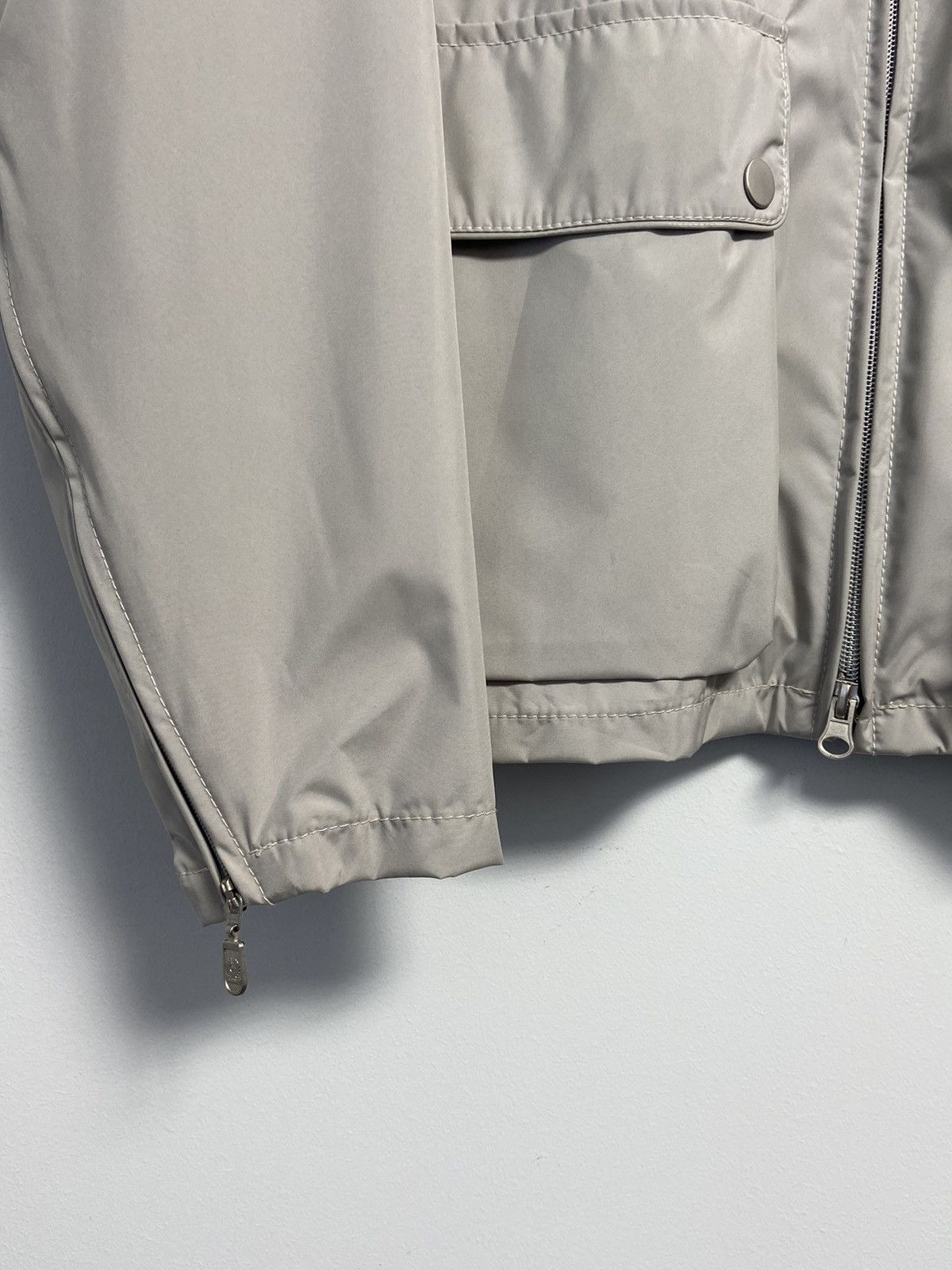 Belstaff Belstaff Silver Label Nylon Light Jacket Vintage y2k metal Size US L / EU 52-54 / 3 - 7 Thumbnail