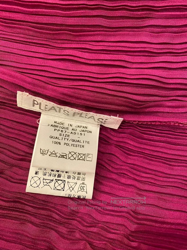 Issey Miyake Issey Miyake size:one size Red Coat Size XXS / US 00 / IT 34 - 4 Thumbnail