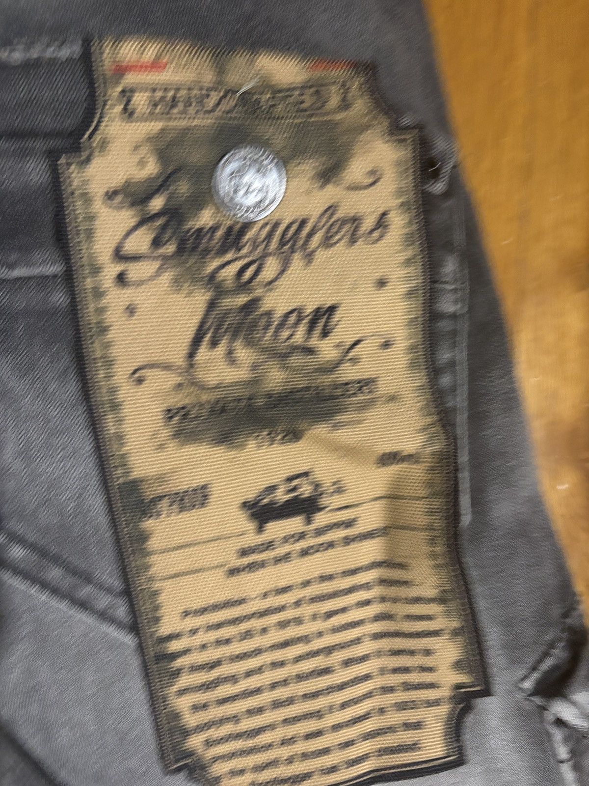 Express Black/grey Smuggler’s Moon Jeans Size US 32 / EU 48 - 5 Thumbnail