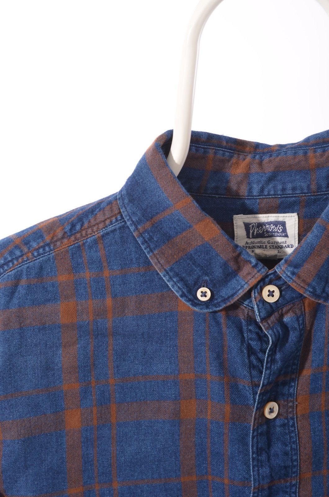 Pherrow's Pherrows Cotton Flannel Shirt Long sleeve sz L Size US L / EU 52-54 / 3 - 2 Thumbnail
