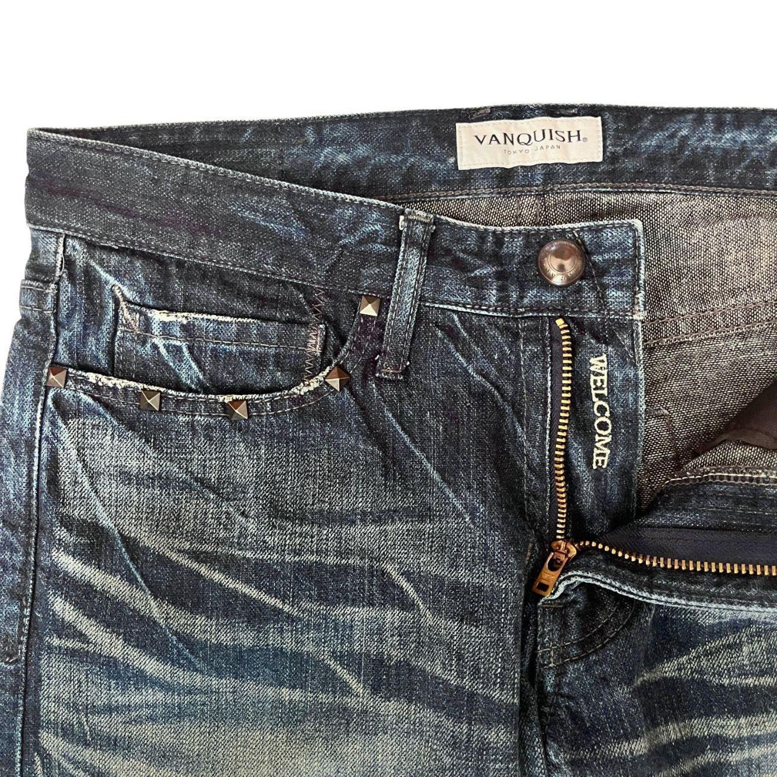 Vanquish Vanquish japan stud denim Size US 33 - 1 Thumbnail