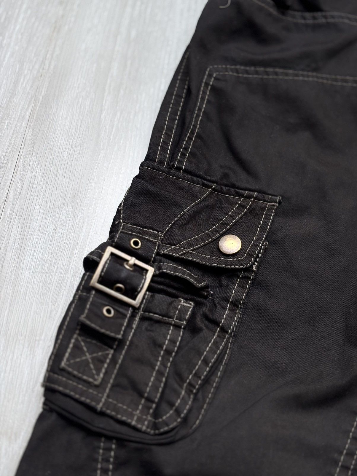 Michel Klein lace up flare cargo pants Size US 29 - 3 Thumbnail