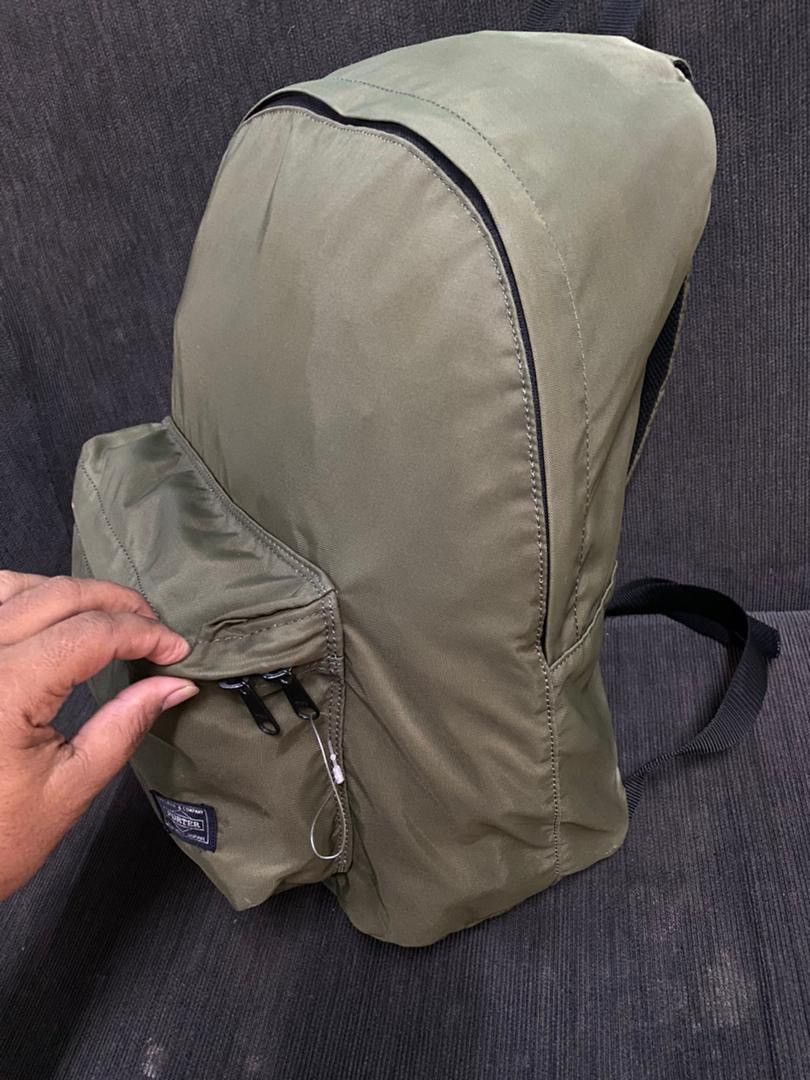 Porter Authentic Porter Yoshida Army Color Backpack Hiking Size ONE SIZE - 5 Thumbnail