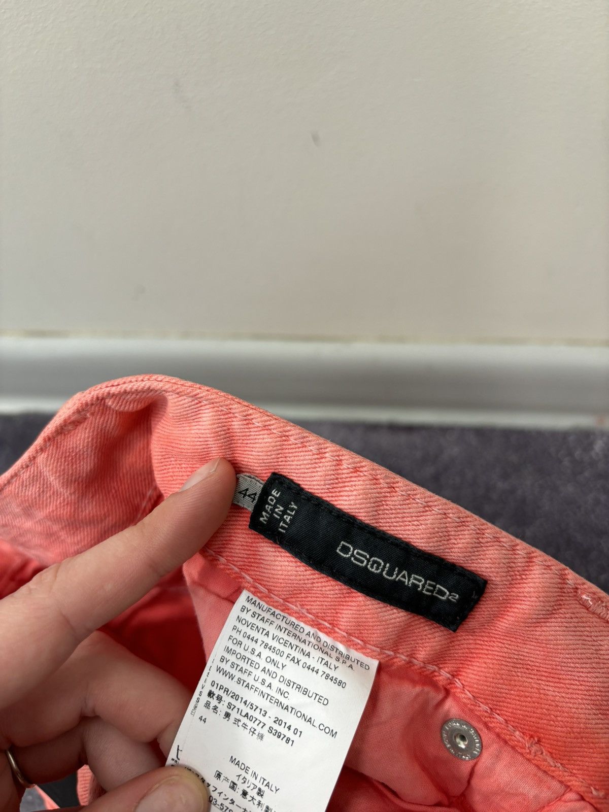 Dsquared2 Dsquared2 Men’s NWT Coral Slim Straight Italian Denim Jeans Size US 28 / EU 44 - 12 Thumbnail