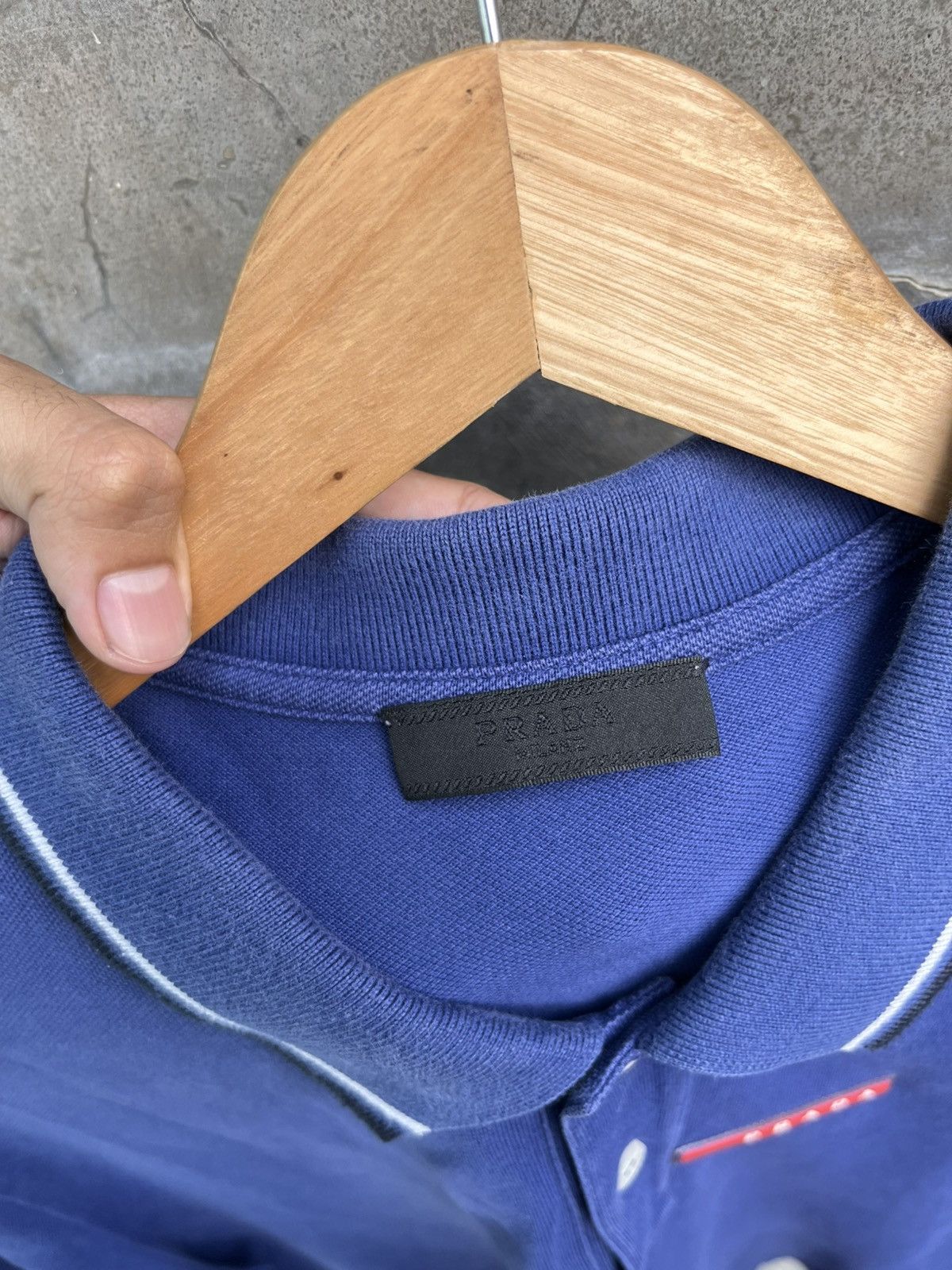 Prada Pique Polo Shirt Size US XL / EU 56 / 4 - 6 Thumbnail